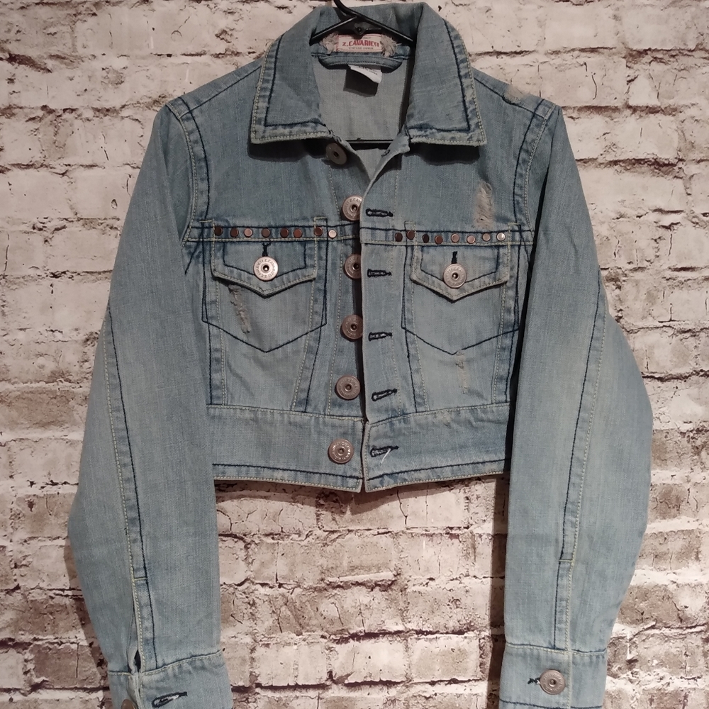 Cropped Denim Jacket